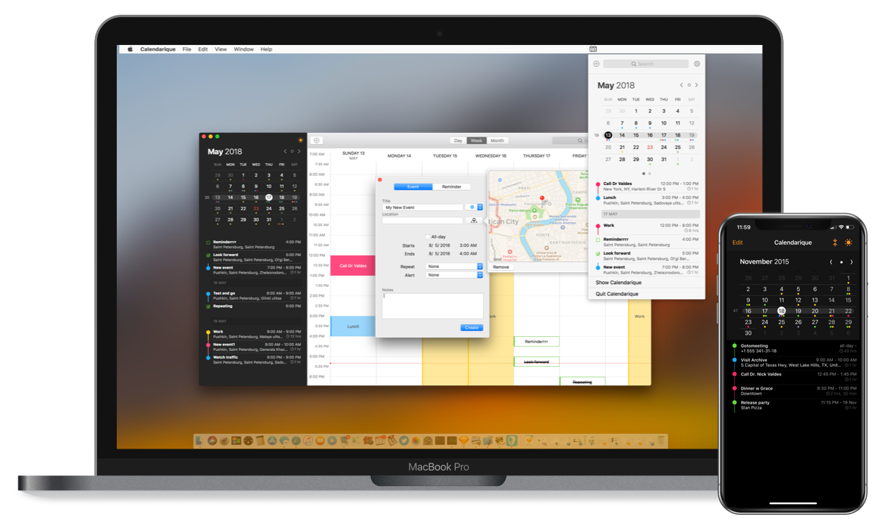 Calendar app mac fantastical software
